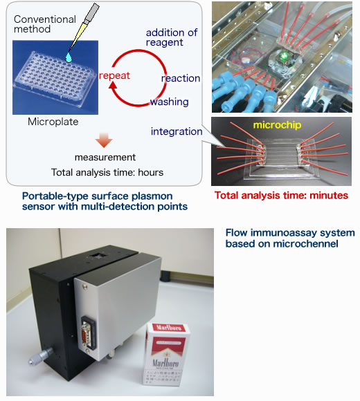 Biosensor and microanalytical system