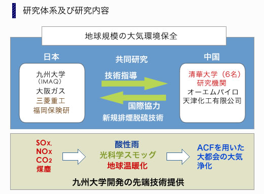 研究体系及び研究内容