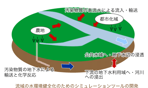 流域の水環境健全化のためのシミュレーションツールの開発