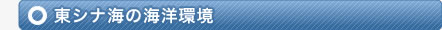 東シナ海の海洋環境